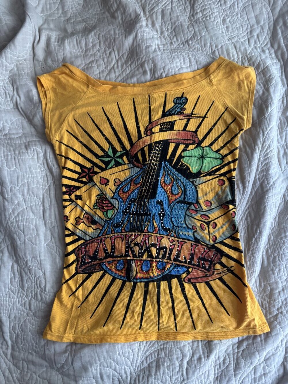 Rhinestone T Shirt
